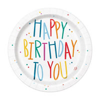Birthday Mayhem Party Plates, 7 in, 8 ct