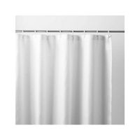 Comfort Bay Embossed Micro Shower Curtain, White