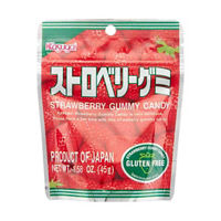 Kasugai Strawberry Gummy Candy, 1.87 oz