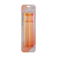 Evoke Reusable Tritan Straws with Silicone Cap, Solid Warm