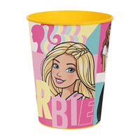 Barbie Plastic Cup, 16 oz