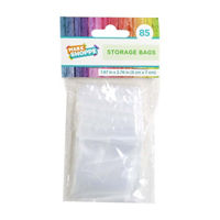 Small Clear Plastic Storage Bags, 85 ct
