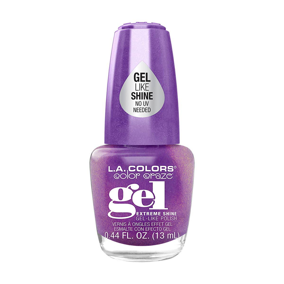 L.A. Colors Color Craze Gel-Like Nail Polish, Magical - 0.44 fl oz