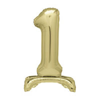 321 Party! 30 in Giant Gold Foil Number