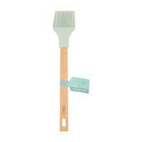 Social Chef Wood Mint Silicone Brush