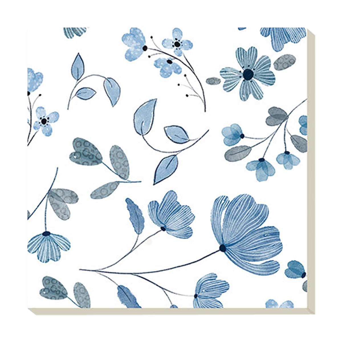 Floral Coaster, Blue — pOpshelf (SKU 36553001)