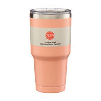 Double Wall Stainless Steel Tumbler, Orange