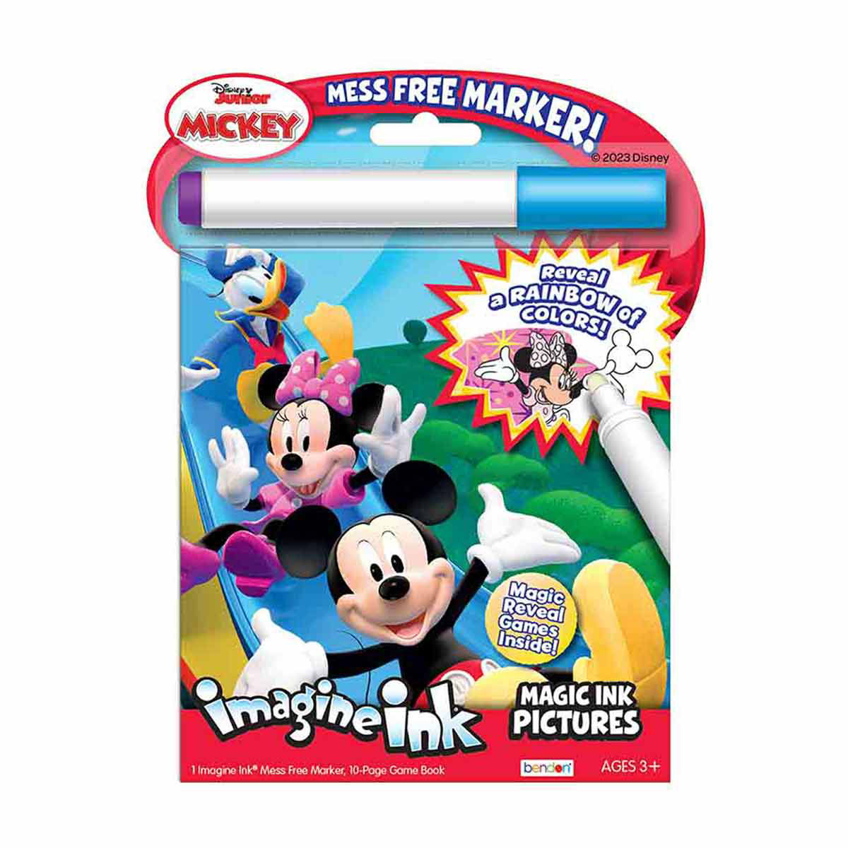 Bendon Licensed Disney Imagine Ink Magic Ink Pictures, Assorted — pOpshelf penny item