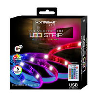 Xtreme Lit Multicolor LED Light Strip with Remote