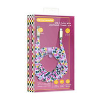 Cleverworks Lightning to USB-A Cable, 6 ft, Checkered