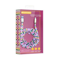 Cleverworks Lightning to USB-A Cable, 6 ft, Checkered