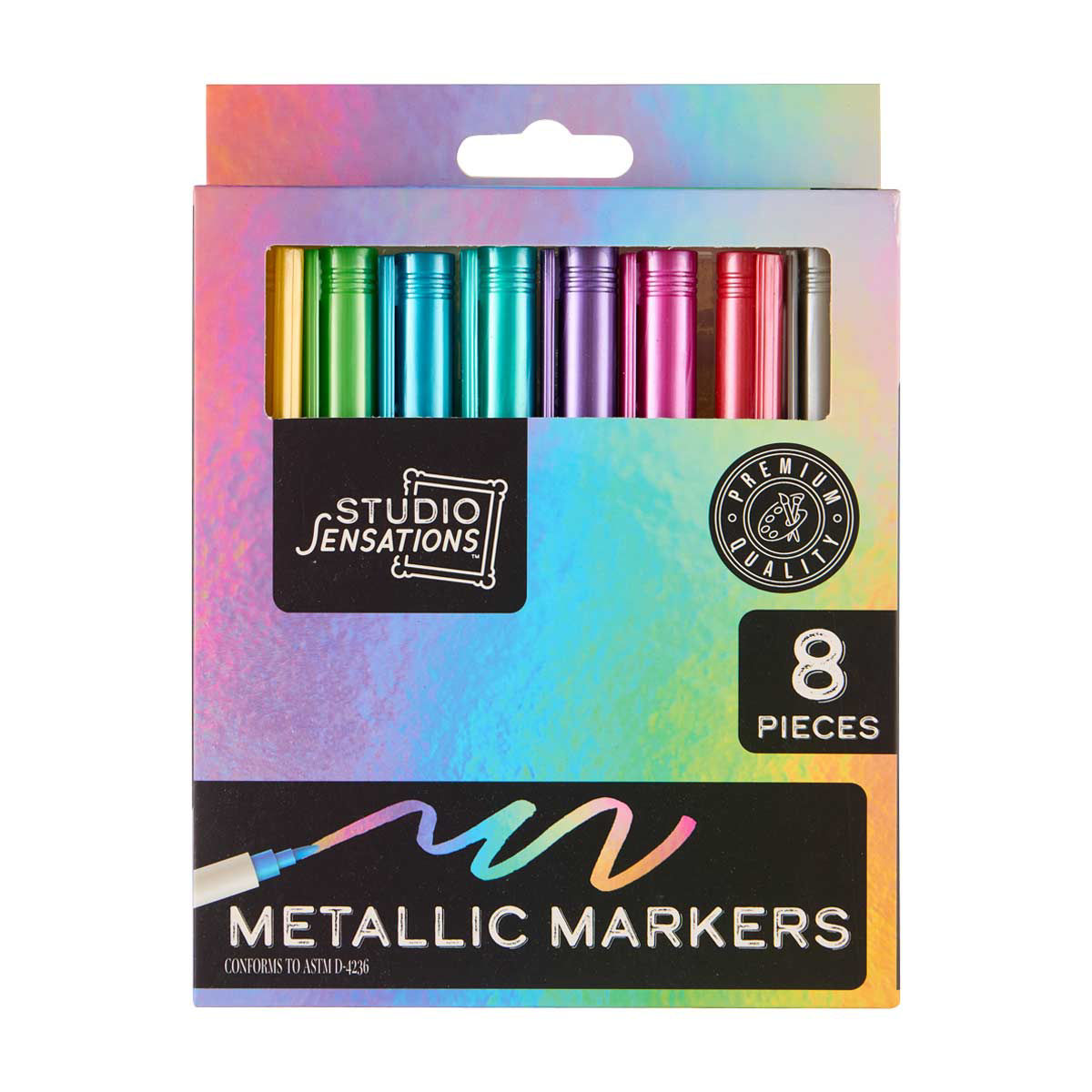 Studio Sensations Metallic Markers, 8 Pieces — pOpshelf penny item