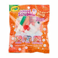 Crayola Scribble Scrubbie Pets Dinosaur Figurine Wash & Color Playset