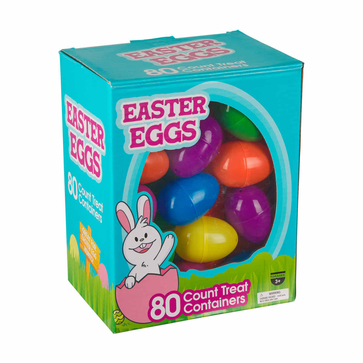 Easter Eggs 80 Count Treat Containers, Assorted — pOpshelf penny item