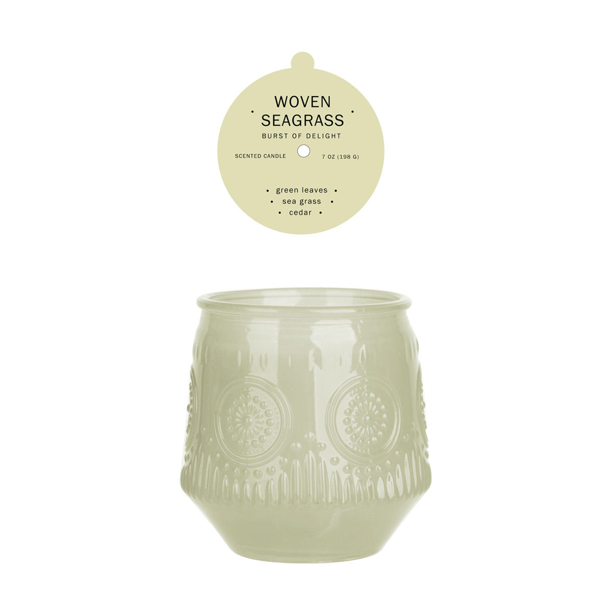 Pssu24 7 oz Glass Candle Green Home Decor 7 oz Candle Glass Green 1 Count — pOpshelf penny item