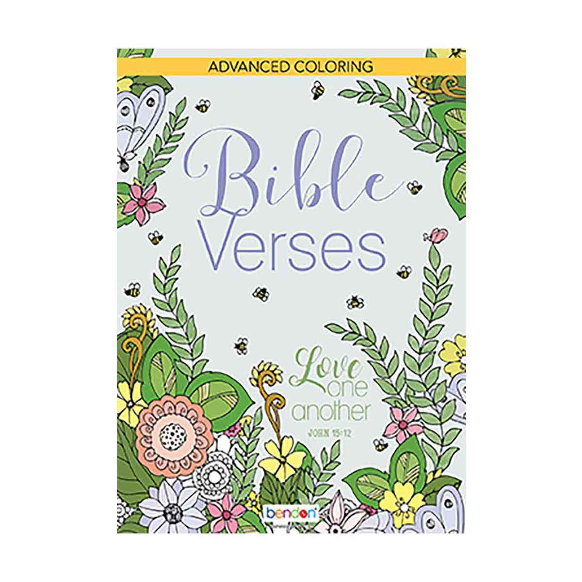 Bendon Bible Verses Advanced Coloring Book — pOpshelf penny item