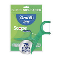 Oral-B Glide Mint Dental Floss Picks with Long