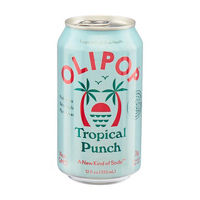 Olipop Tropical Punch Soda, 12 fl oz