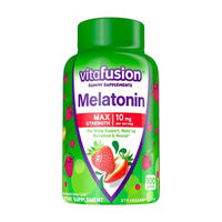 Vitafusion Melatonin Max Strength Gummy Supplements, 10 mg,