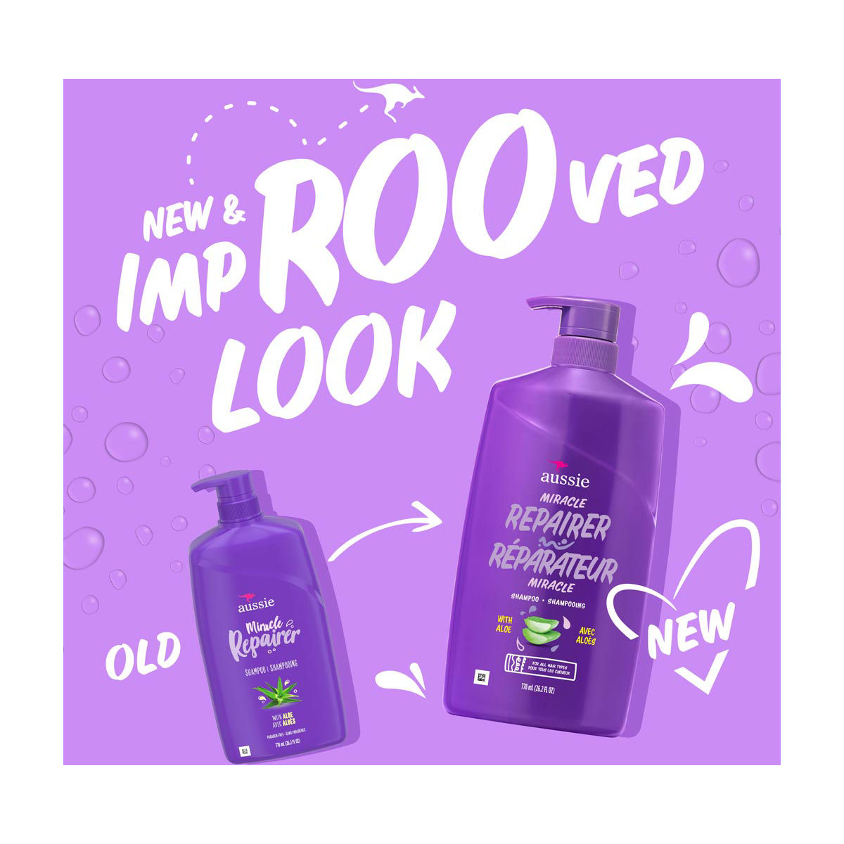 Aussie Shampoo Miracle Repairer, 26.2 oz