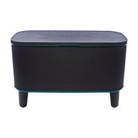 Keter Breeze Table Top Bar Cart, 17 Gallon
