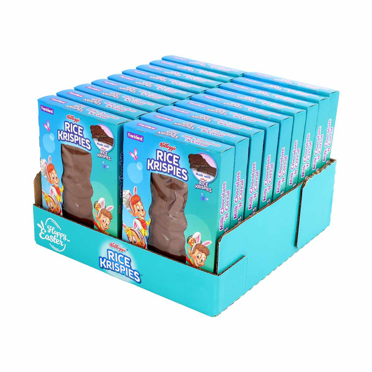 Frankford Kellogg's Rice Krispies Milk Chocolate 'N Cereal Easter Bunny, 1.6 oz