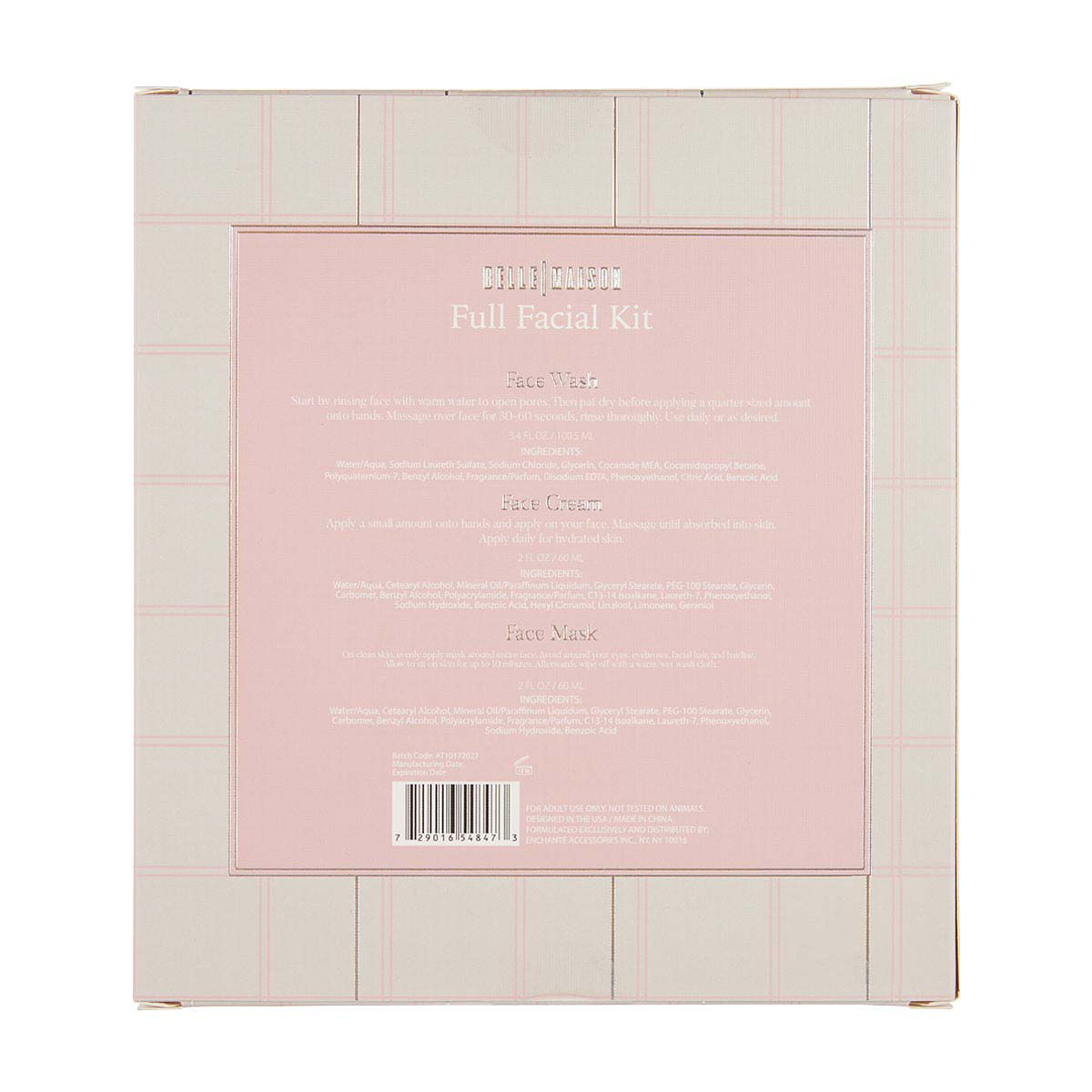 Belle Maison スキンケアセット Belle Maison Healthy Skin Full Facial Kit