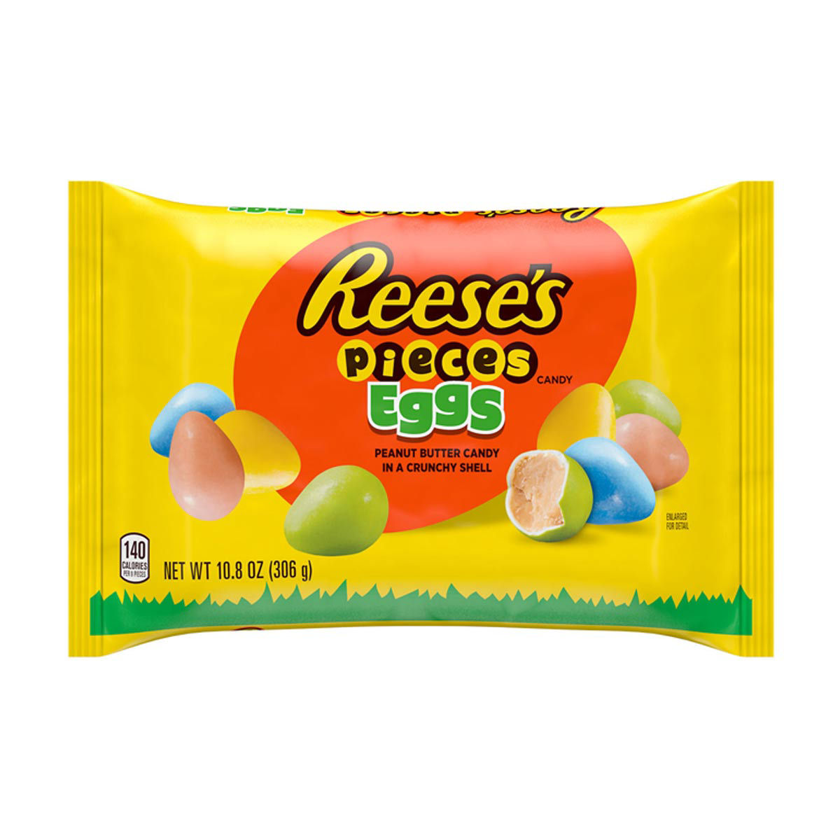 Reese's Pieces Peanut Butter in a Crunchy Shell, Easter Candy Eggs, 10.8 oz — pOpshelf penny item