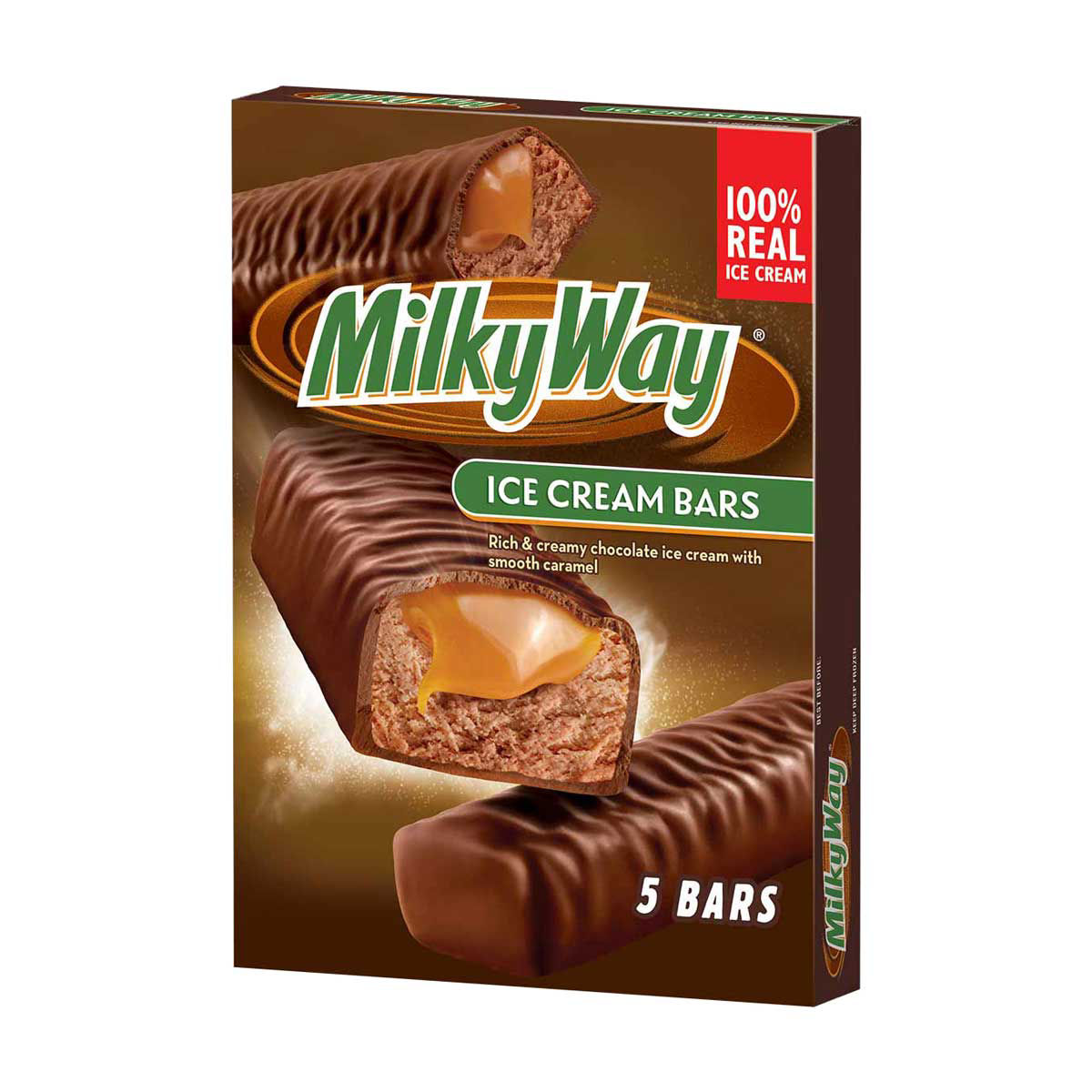 MILKY WAY Ice Cream Bars, 5 ct