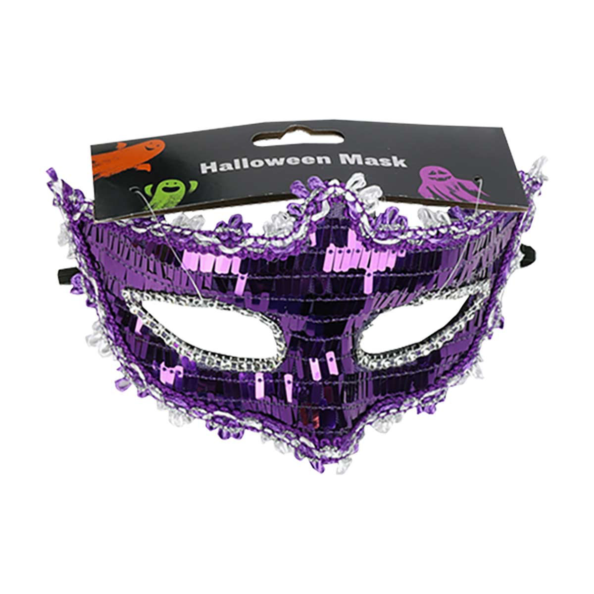 Halloween Disco Masquerade Mask, Assorted