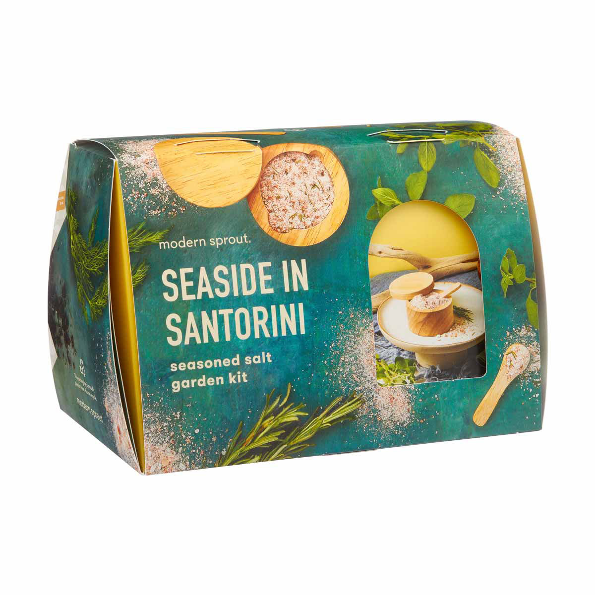Modern Sprout Seaside In Santorini Seasonal Salt Garden Kit
