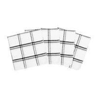 Waffle Dish Cloth Gray, Set of 4