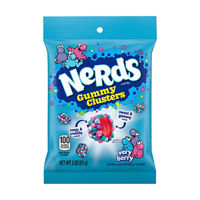 Nerds Gummy Clusters Very Berry Candy, 3 oz