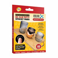Ideas in Motion Removable Gel Glue Putty Sticky Tabs, 480 ct
