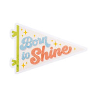 Decorative Vinyl Pennant Sticker