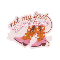 Decorative Vinyl Boots Sticker