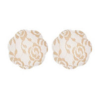 Must Have Beauty Intimates Silicone Lace Braless Covers,