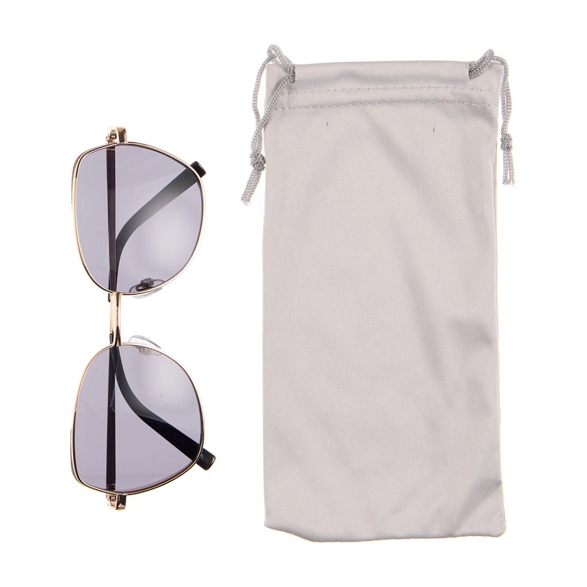 Eye-d-ology, Gold Frame with Black Lens