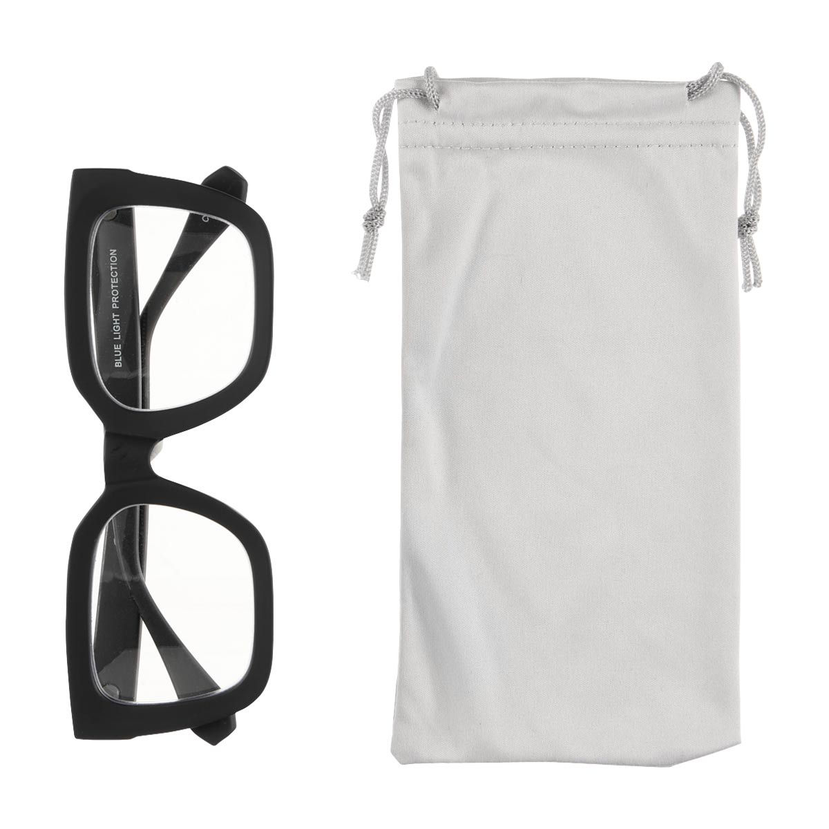 Eye-d-ology Blue Light Glasses, Black Frame