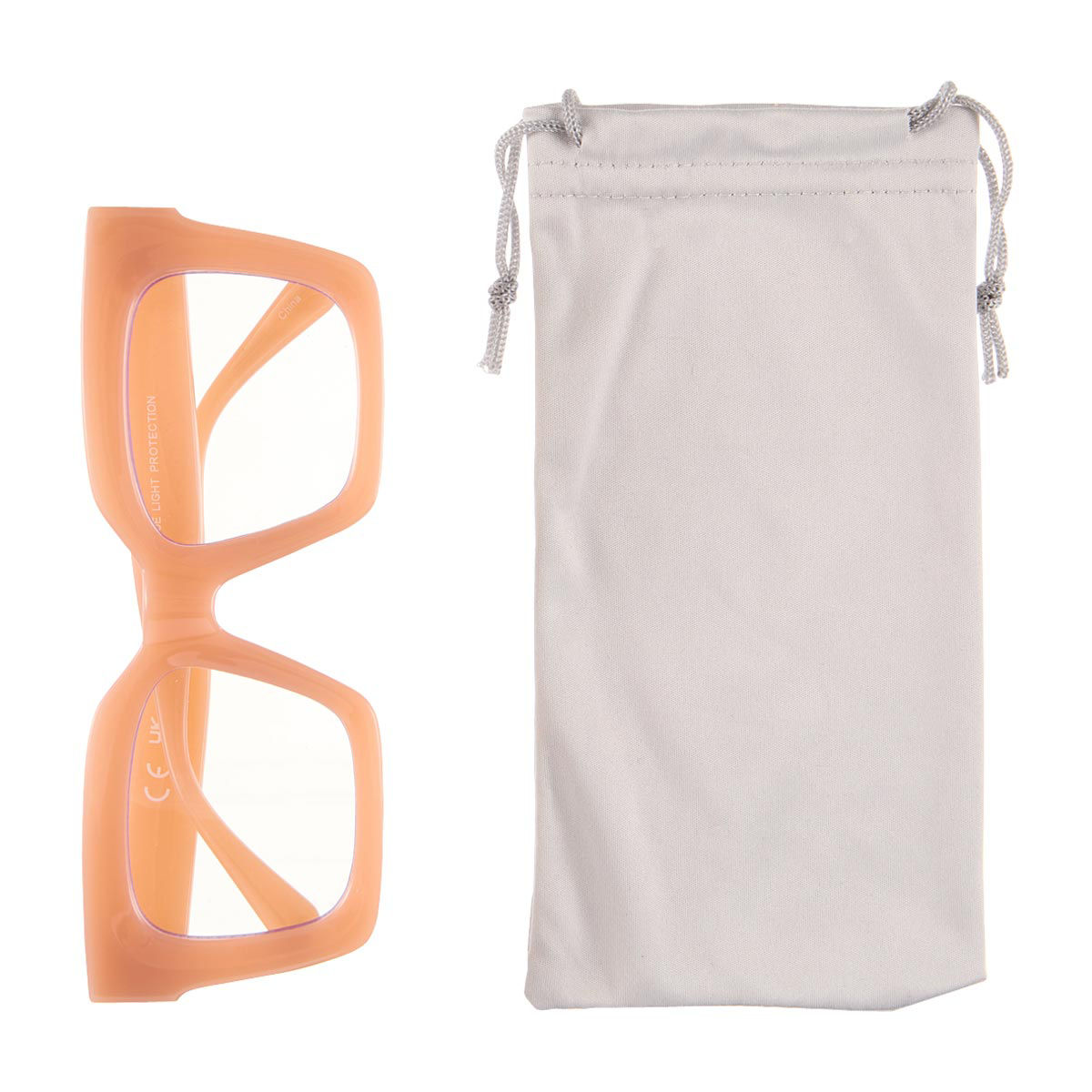 Eye-d-ology Blue Light Glasses, Pink Frame