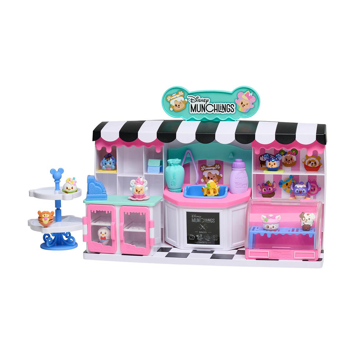Disney Munchlings Mini Munch Displays, 7-piece Figure Set