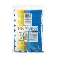 321 Party Bright Scalloped Edge Gift Tissue Paper, 10 Sheets, 19.5x19.5 in