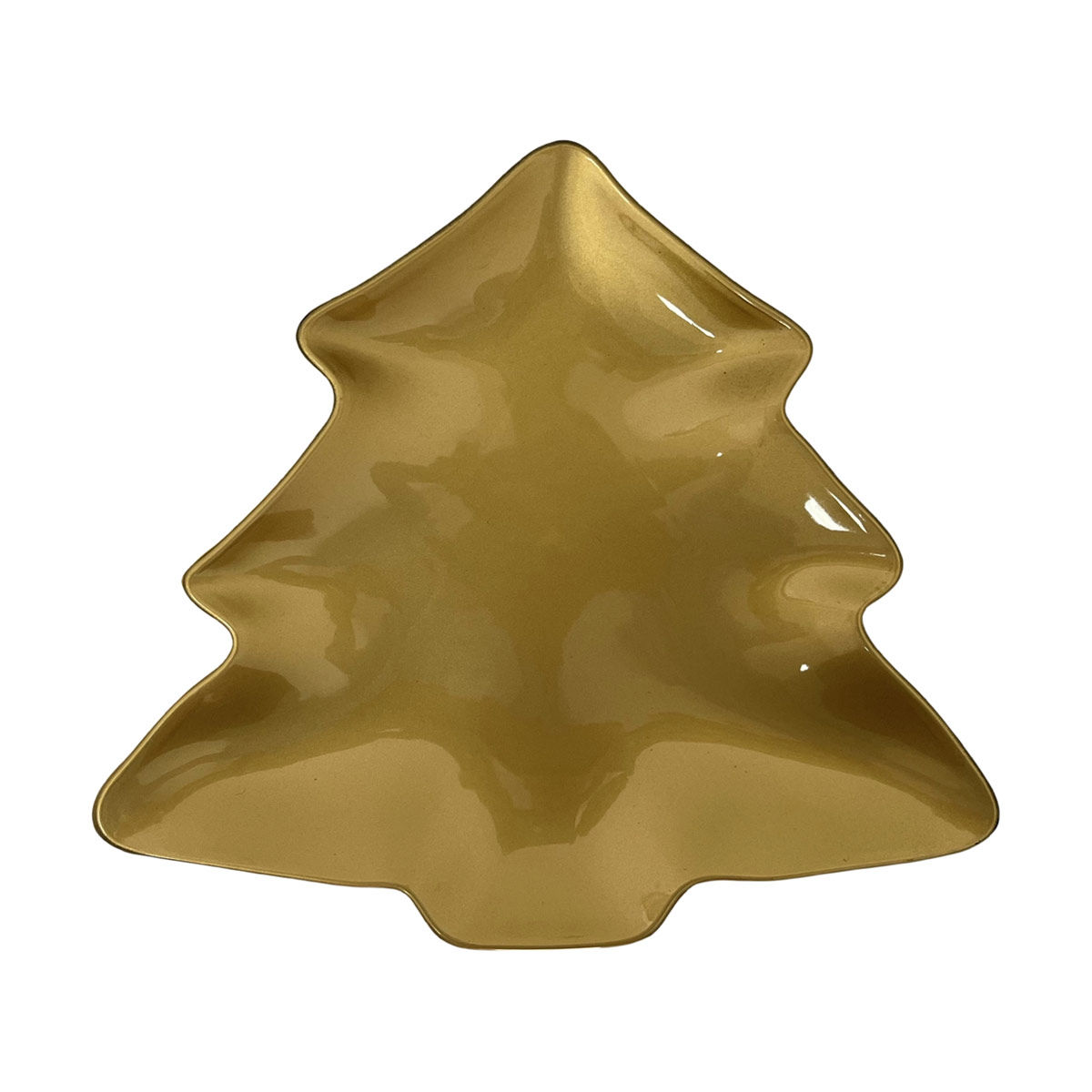 Christmas Tree Shaped Polypropylene Plate, 10 in, Assorted — pOpshelf (SKU 38541301)