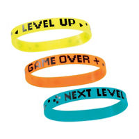 Gaming Stretch Bracelets, 3ct