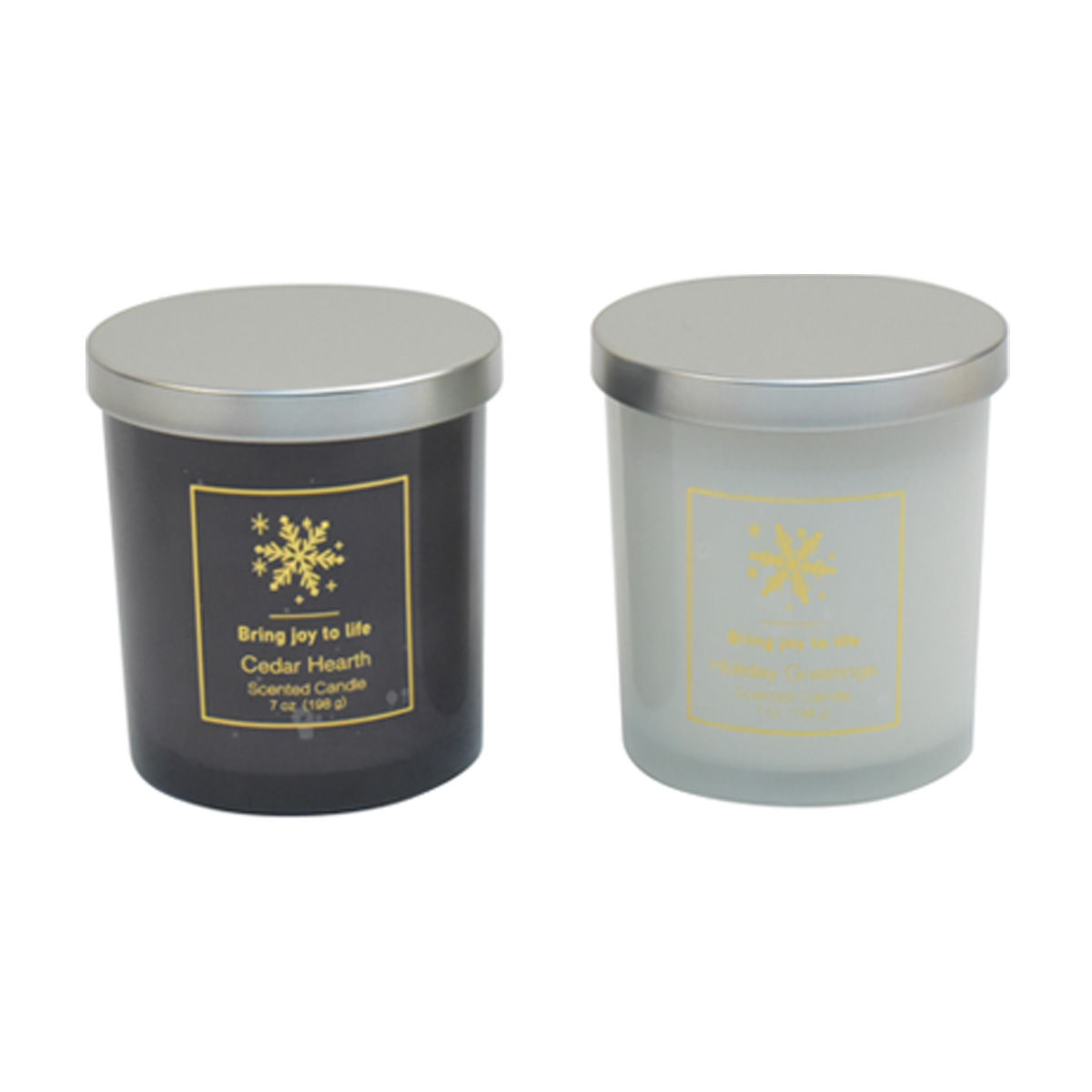 Christmas 'Bring Joy to Life' Scented Candle, 7 oz - Assorted — pOpshelf penny item