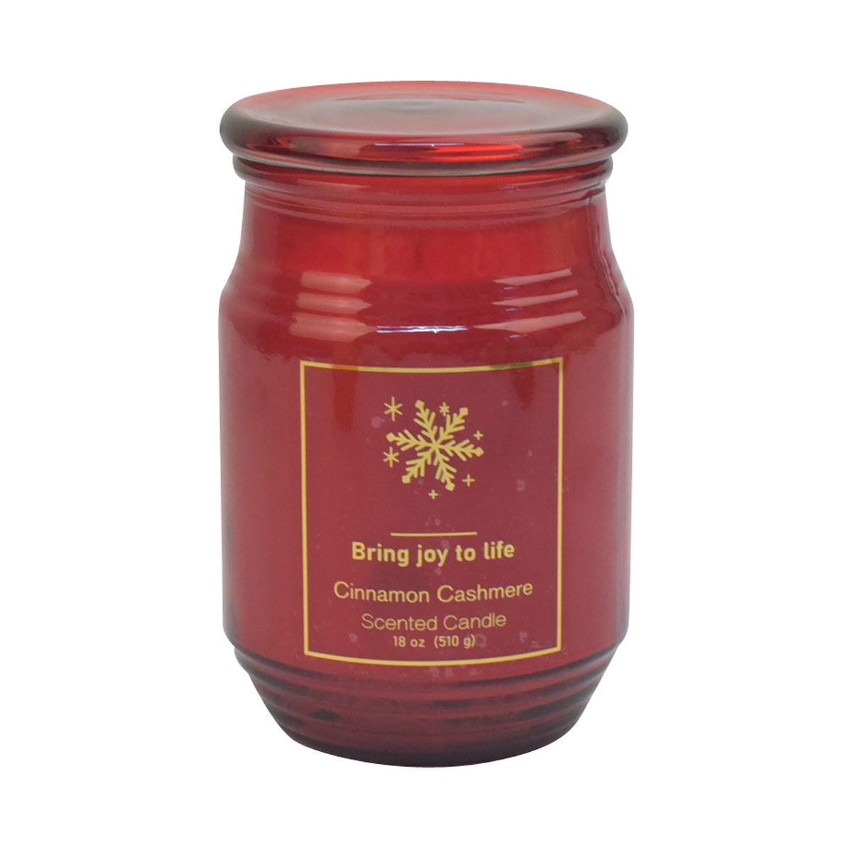 Christmas Bring Joy to Life Scented Candle, Cinnamon Cashmere, 18 oz — pOpshelf penny item