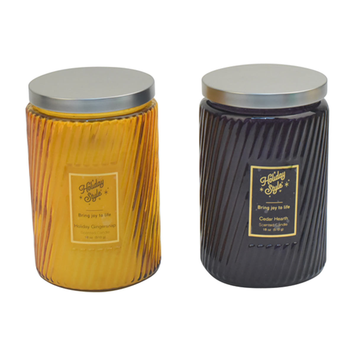 Holiday Style 'Bring Joy To Life' Christmas Scented Candle, 18 oz, Assorted — pOpshelf penny item