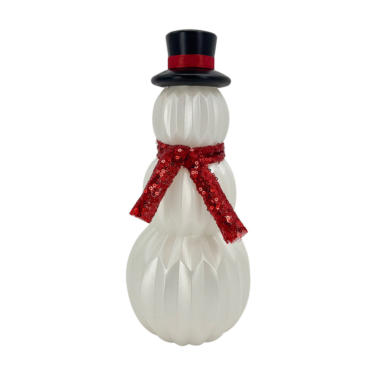 Christmas Metallic Snowman Décor, 12 in — pOpshelf (SKU 38592201)