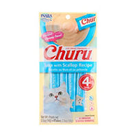 Inaba Churu Cat Treats, Tuna with Scallop Recipe,