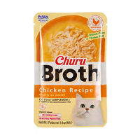 Inaba Churu Broth Cat Treats, Chicken Recipe, 4 ct